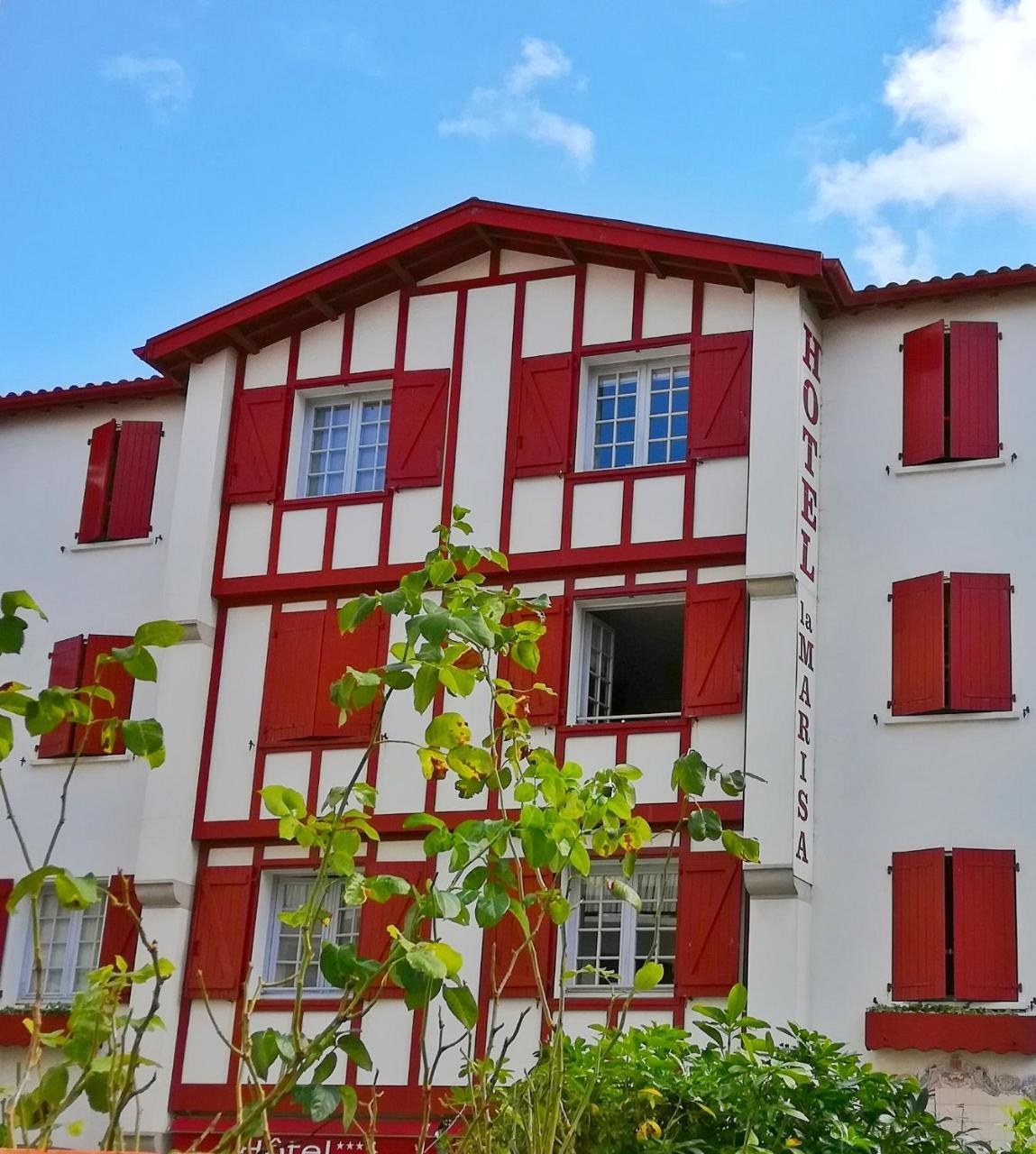 Hotel La Marisa Grande Plage Saint-Jean-de-Luz Zewnętrze zdjęcie