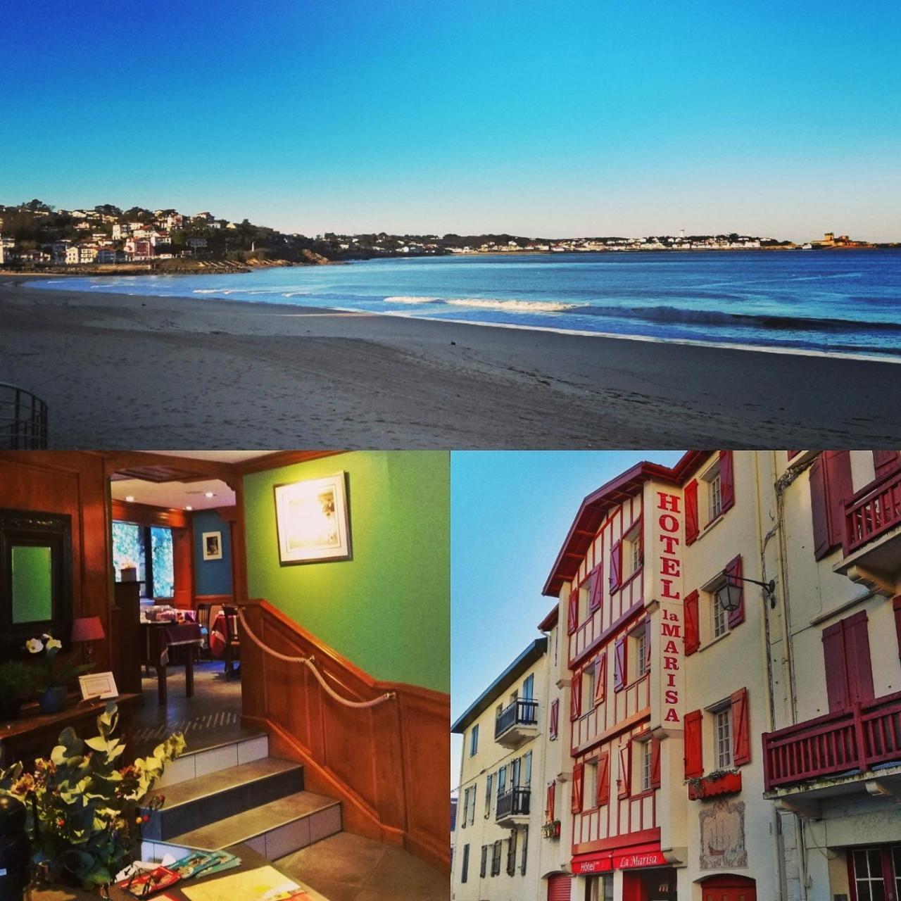 Hotel La Marisa Grande Plage Saint-Jean-de-Luz Zewnętrze zdjęcie